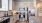 a kitchen with white cabinets
